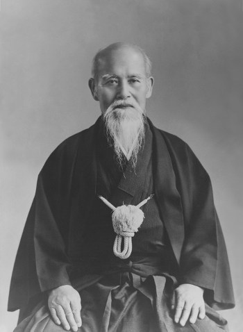 The founder of Aikido - Morihei Ueshiba